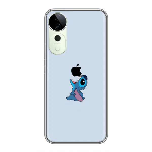 Чехол с принтом «Stitch apple» для Vivo Y04s