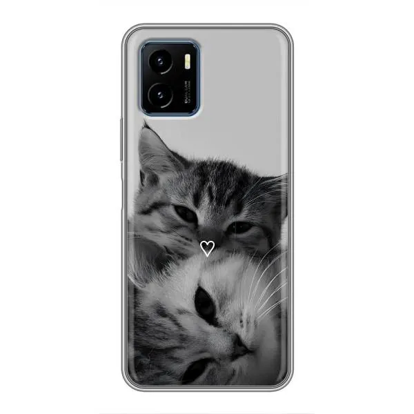 Чехол с принтом «Пара котов» для Vivo Y15s