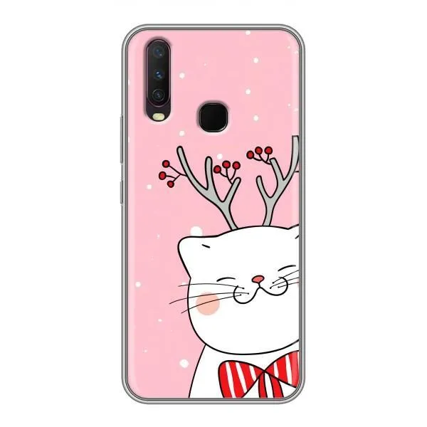 Чехол с принтом «Зимний кот» для Vivo Y17 Чехол с принтом «Зимний кот» для Vivo Y17