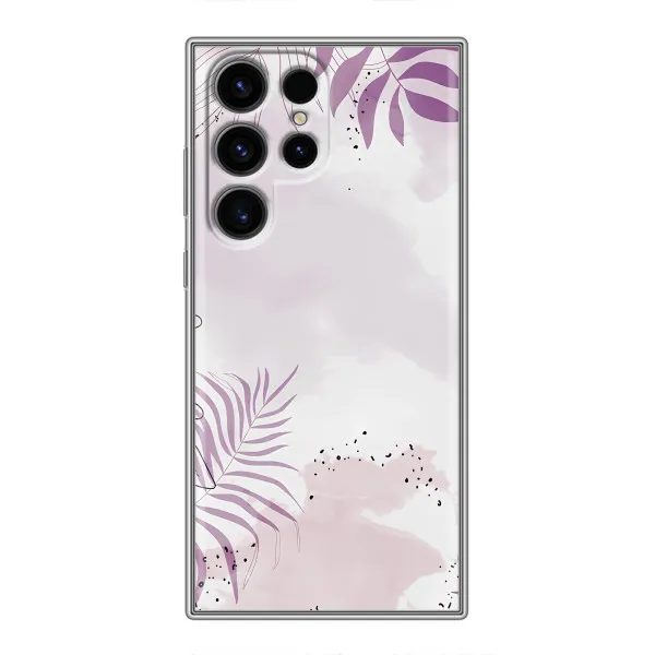 Чехол с принтом «Фиолетовые листья» для Vivo Y19s Чехол с принтом «Фиолетовые листья» для Vivo Y19s