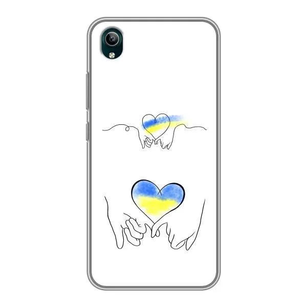 Чехол с принтом «Мир Украине» для Vivo Y1s