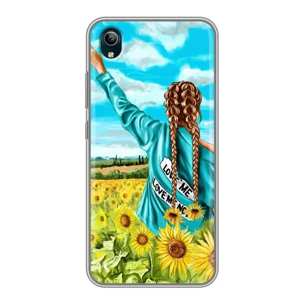 Чехол с принтом «Украиночка» для Vivo Y1s