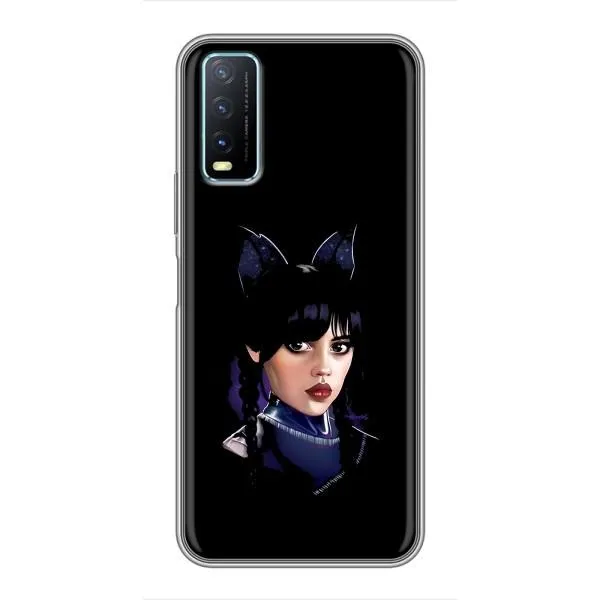Чехол с принтом «серьезная Уэнздей» для Vivo Y20 Чехол с принтом «серьезная Уэнздей» для Vivo Y20