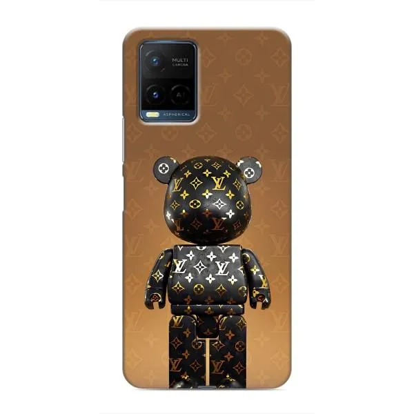 Чехол с принтом «Bearbrick» для Vivo Y21 / Y21s