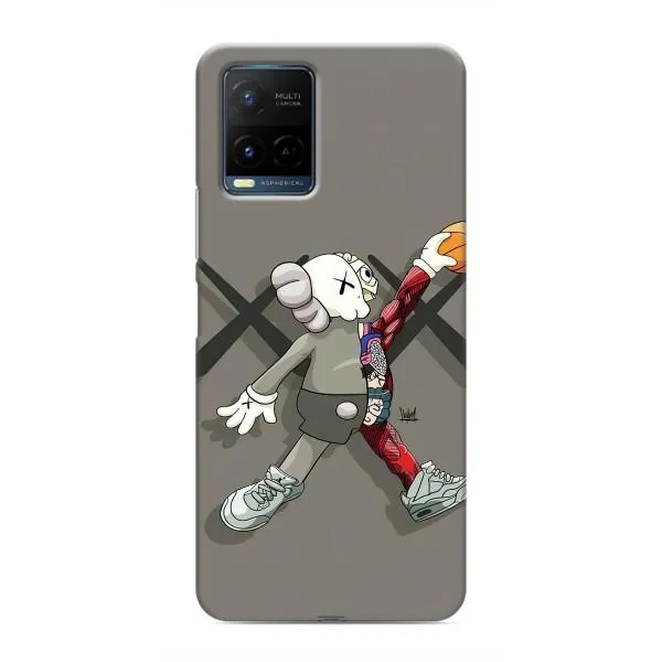 Чехол с принтом «Беарбрик Джордан» для Vivo Y21 / Y21s