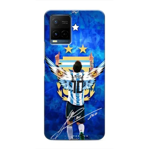 Чехол с принтом «Месси сборная» для Vivo Y21 / Y21s