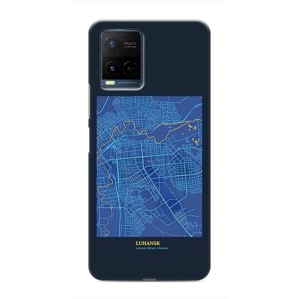Чехол с принтом «Гуганск» для Vivo Y21 / Y21s
