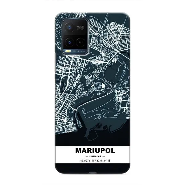Чехол с принтом «Мариуполь» для Vivo Y21 / Y21s