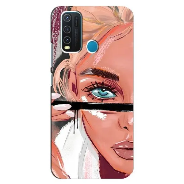 Чехол с принтом «Макияж» для Vivo Y30