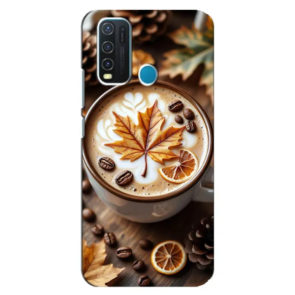 Чехол с принтом «Пряный кофе» для Vivo Y30 Чехол с принтом «Пряный кофе» для Vivo Y30
