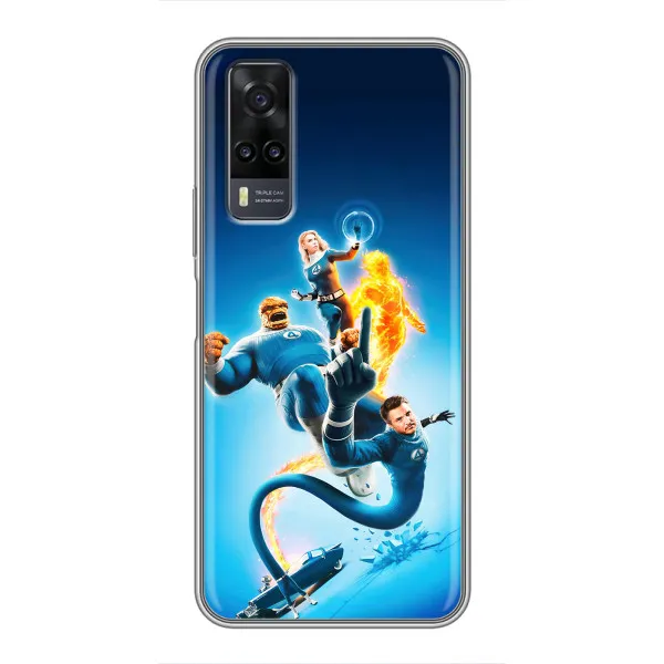 Чехол с принтом «Герои Фантастическая Четверка» для Vivo Y31 Чехол с принтом «Герои Фантастическая Четверка» для Vivo Y31