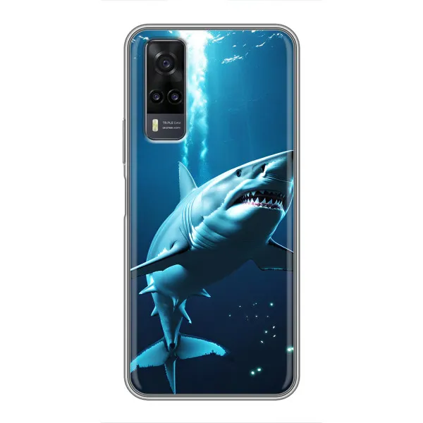 Чехол с принтом «Акула под водой» для Vivo Y31 Чехол с принтом «Акула под водой» для Vivo Y31