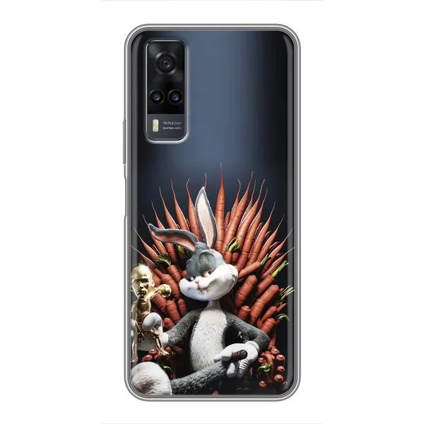 Чехол с принтом «Король Кролик» для Vivo Y31 Чехол с принтом «Король Кролик» для Vivo Y31