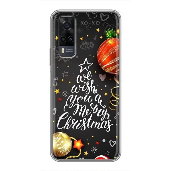 Чехол с принтом «Елочка» для Vivo Y31