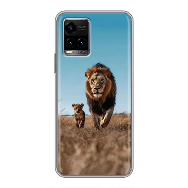 Чехол с принтом «Мусафа и Симба» для Vivo Y33s