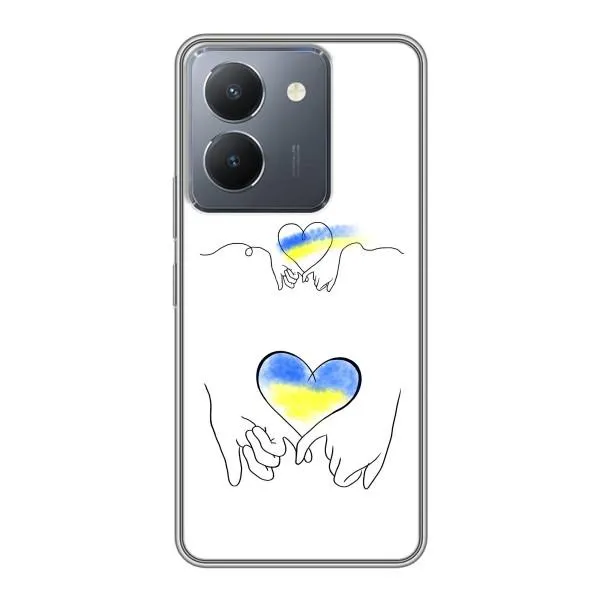 Чехол с принтом «Мир Украине» для Vivo Y36 Чехол с принтом «Мир Украине» для Vivo Y36
