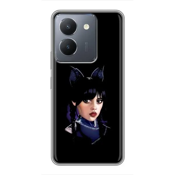 Чехол с принтом «серьезная Уэнздей» для Vivo Y36 Чехол с принтом «серьезная Уэнздей» для Vivo Y36