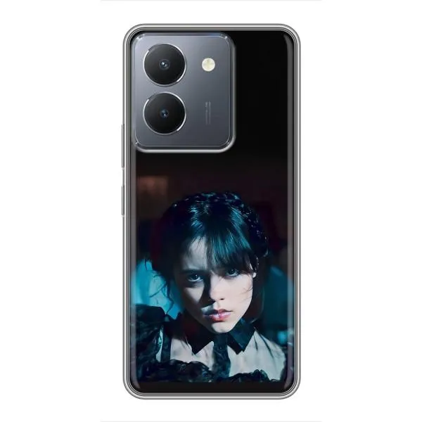 Чехол с принтом «взгляд Уэнздей» для Vivo Y36 Чехол с принтом «взгляд Уэнздей» для Vivo Y36