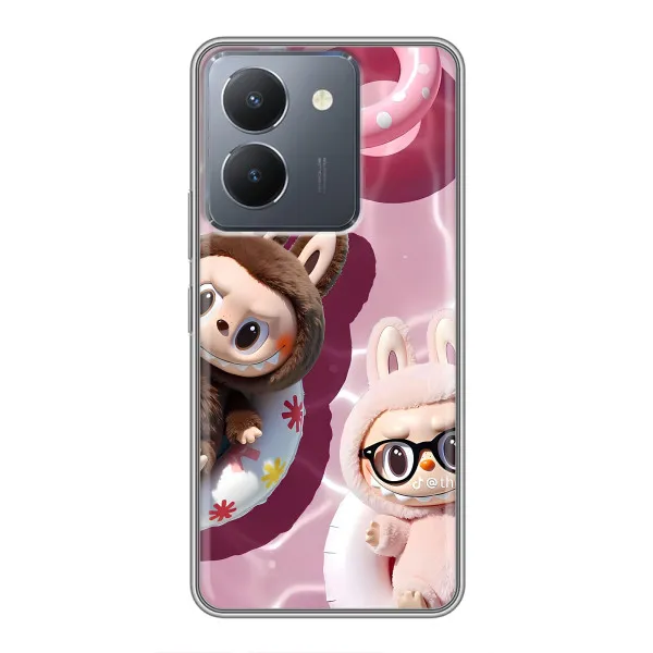 Чехол с принтом «Игрушка Лабубу» для Vivo Y36