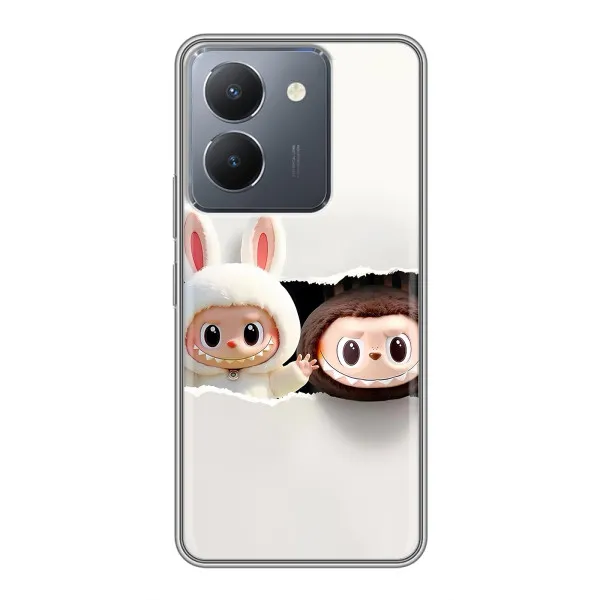 Чехол с принтом «Лабубу» для Vivo Y36