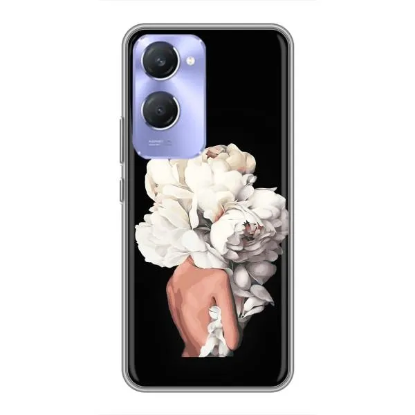 Чехол с принтом «Белые цветы» для Vivo Y36c Чехол с принтом «Белые цветы» для Vivo Y36c