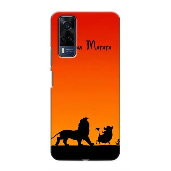 Чехол с принтом «Акуна Матата закат» для Vivo Y53S Чехол с принтом «Акуна Матата закат» для Vivo Y53S