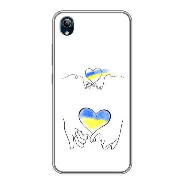 Чехол с принтом «Мир Украине» для Vivo Y91C