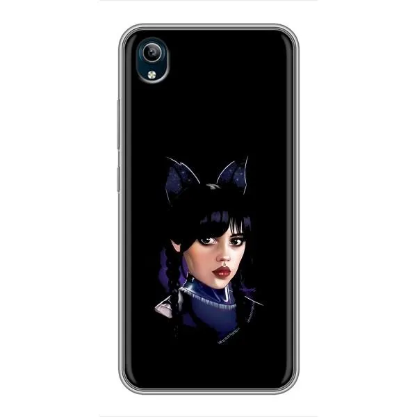 Чехол с принтом «серьезная Уэнздей» для Vivo Y91C Чехол с принтом «серьезная Уэнздей» для Vivo Y91C
