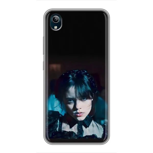 Чехол с принтом «взгляд Уэнздей» для Vivo Y91C Чехол с принтом «взгляд Уэнздей» для Vivo Y91C