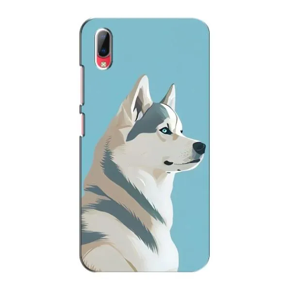 Чехол с принтом «Хаски арт» для Vivo Y93 / Y93S