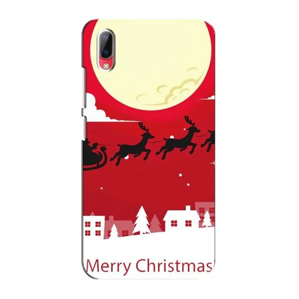 Чехол с принтом «Санта с оленями» для Vivo Y93 / Y93S Чехол с принтом «Санта с оленями» для Vivo Y93 / Y93S