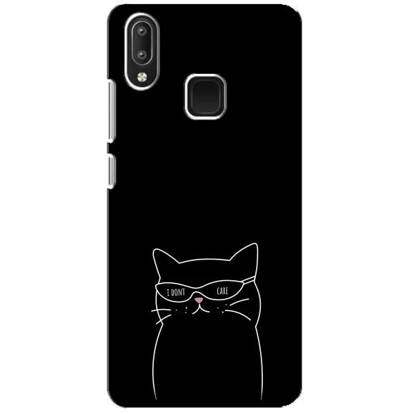 Чехол с принтом «Равнодушный кот» для Vivo Y95