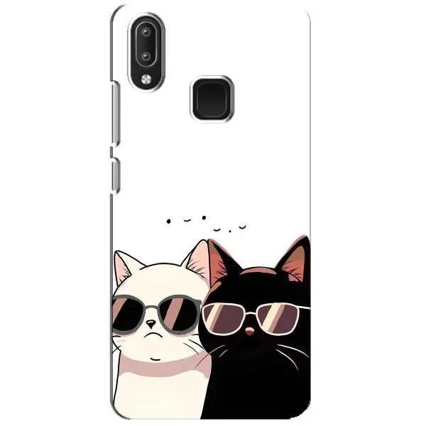 Чехол с принтом «Коты в очках» для Vivo Y95