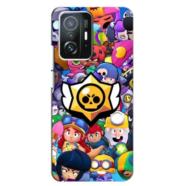 Чехол с принтом «Лого Brawl Stars» для Xiaomi 11T / 11T Pro Чехол с принтом «Лого Brawl Stars» для Xiaomi 11T / 11T Pro