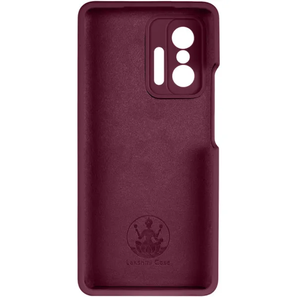 Чехол Silicone Cover Lakshmi Full Camera (AAA) для Xiaomi 11T / 11T Pro — Бордовый — фото 3 Чехол Silicone Cover Lakshmi Full Camera (AAA) для Xiaomi 11T / 11T Pro — Бордовый — фото 3