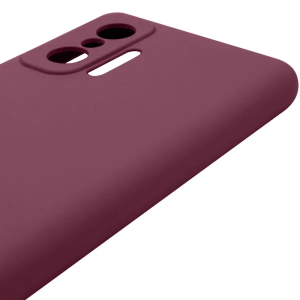 Чехол Silicone Cover Lakshmi Full Camera (AAA) для Xiaomi 11T / 11T Pro — Бордовый — фото 4 Чехол Silicone Cover Lakshmi Full Camera (AAA) для Xiaomi 11T / 11T Pro — Бордовый — фото 4