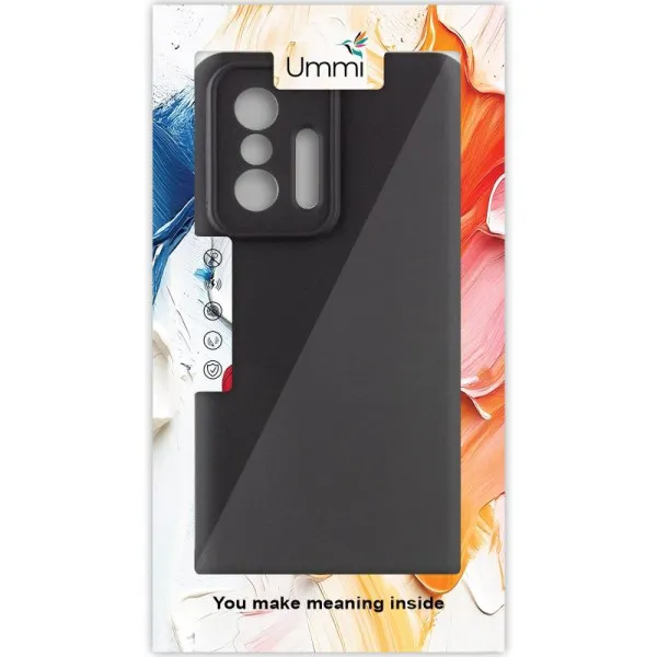 Чехол Silicone Cover Ummi Lakshmi Full Camera (AA) для Xiaomi 11T / 11T Pro — Черный — фото 3