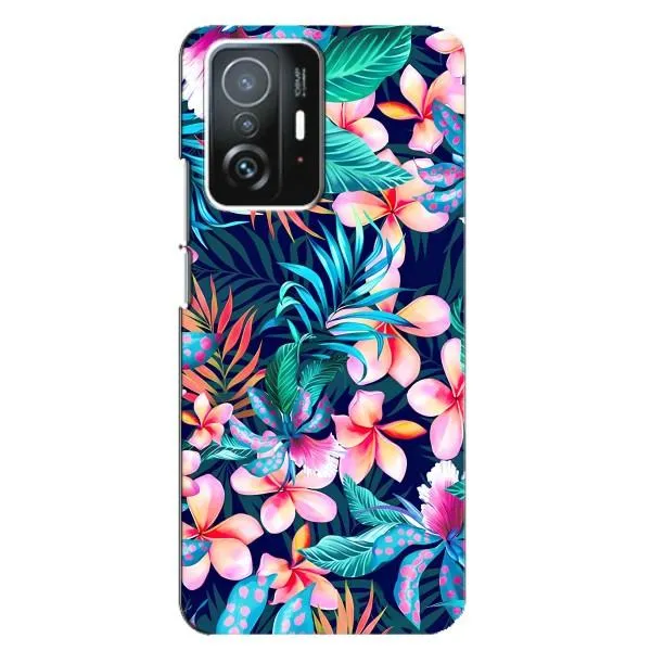Чехол с принтом «Красочные цветы» для Xiaomi 11T / 11T Pro