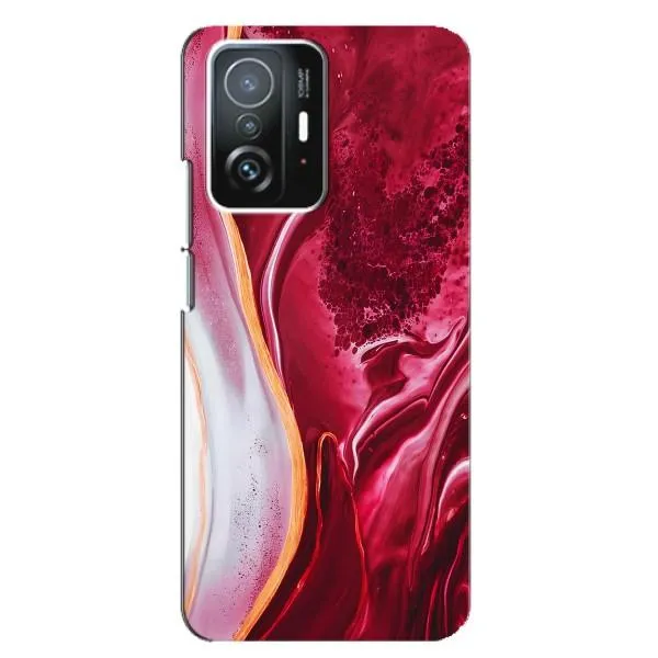 Чехол с принтом «Мрамор красный» для Xiaomi 11T / 11T Pro