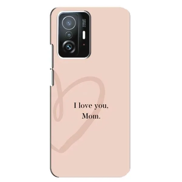 Чехол с принтом «Сердце маме» для Xiaomi 11T / 11T Pro