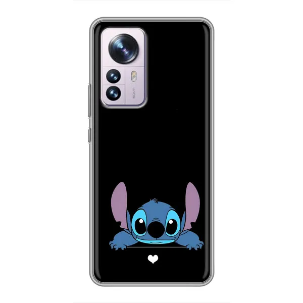 Чехол с принтом «Стич на черном» для Xiaomi 12 / 12X Чехол с принтом «Стич на черном» для Xiaomi 12 / 12X