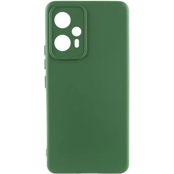 Чехол Silicone Cover Lakshmi Full Camera (A) для Xiaomi Redmi Note 12T Pro — Зеленый — фото 1 Чехол Silicone Cover Lakshmi Full Camera (A) для Xiaomi Redmi Note 12T Pro — Зеленый — фото 1