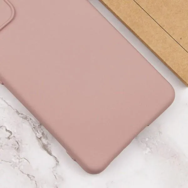 Чехол Silicone Cover Lakshmi Full Camera (A) для Xiaomi Redmi Note 12T Pro — Розовый — фото 4