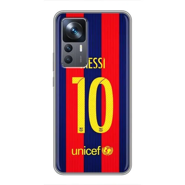 Чехол с принтом «Messi Barca 10» для Xiaomi 12T Pro