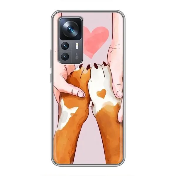 Чехол с принтом «Любовь к собакам» для Xiaomi 12T Pro Чехол с принтом «Любовь к собакам» для Xiaomi 12T Pro