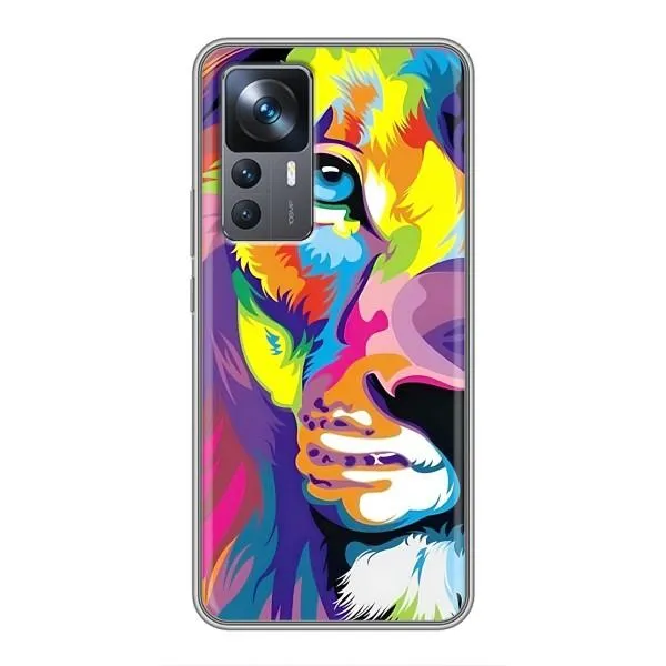 Чохол з принтом «Яскравий Лев» для Xiaomi 12T Pro Чохол з принтом «Яскравий Лев» для Xiaomi 12T Pro