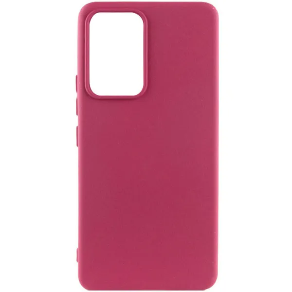 Чехол Silicone Cover Lakshmi (AAA) для Xiaomi 12T / 12T Pro — Бордовый — фото 1