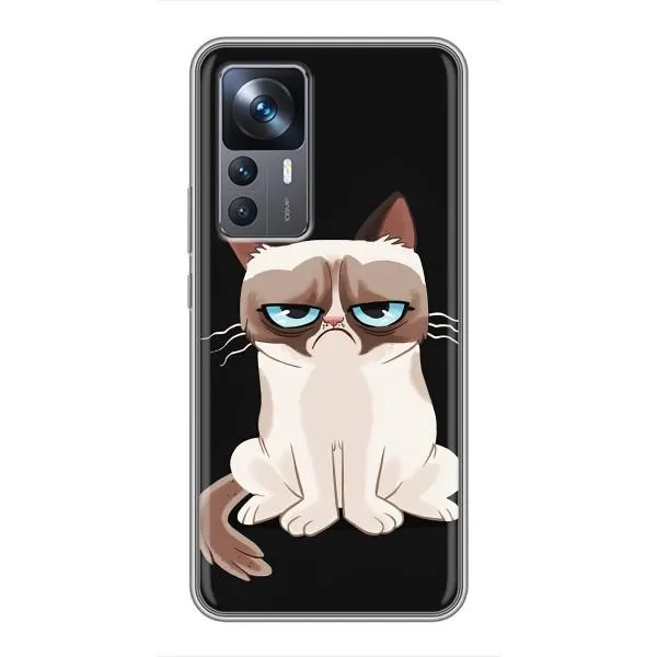 Чехол с принтом «Грустный кот» для Xiaomi 12T