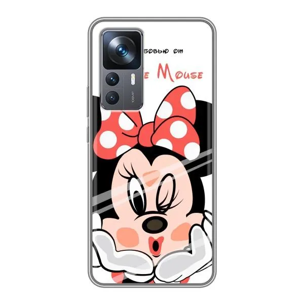 Чехол с принтом «Маус Минни» для Xiaomi 12T