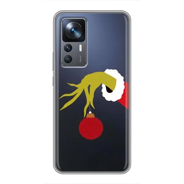 Чехол с принтом «Гринч с игрушкой» для Xiaomi 12T Чехол с принтом «Гринч с игрушкой» для Xiaomi 12T